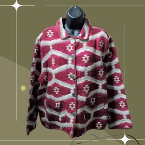 ✨ 90s Jane Ashley Southwest Style Jacket Size L